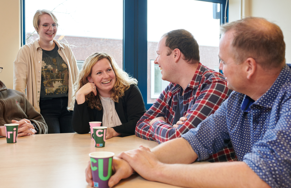 Koffiemoment Werken bij Curio
