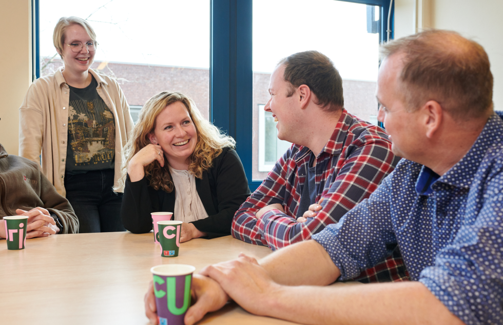 Recruiters koffiemomentje